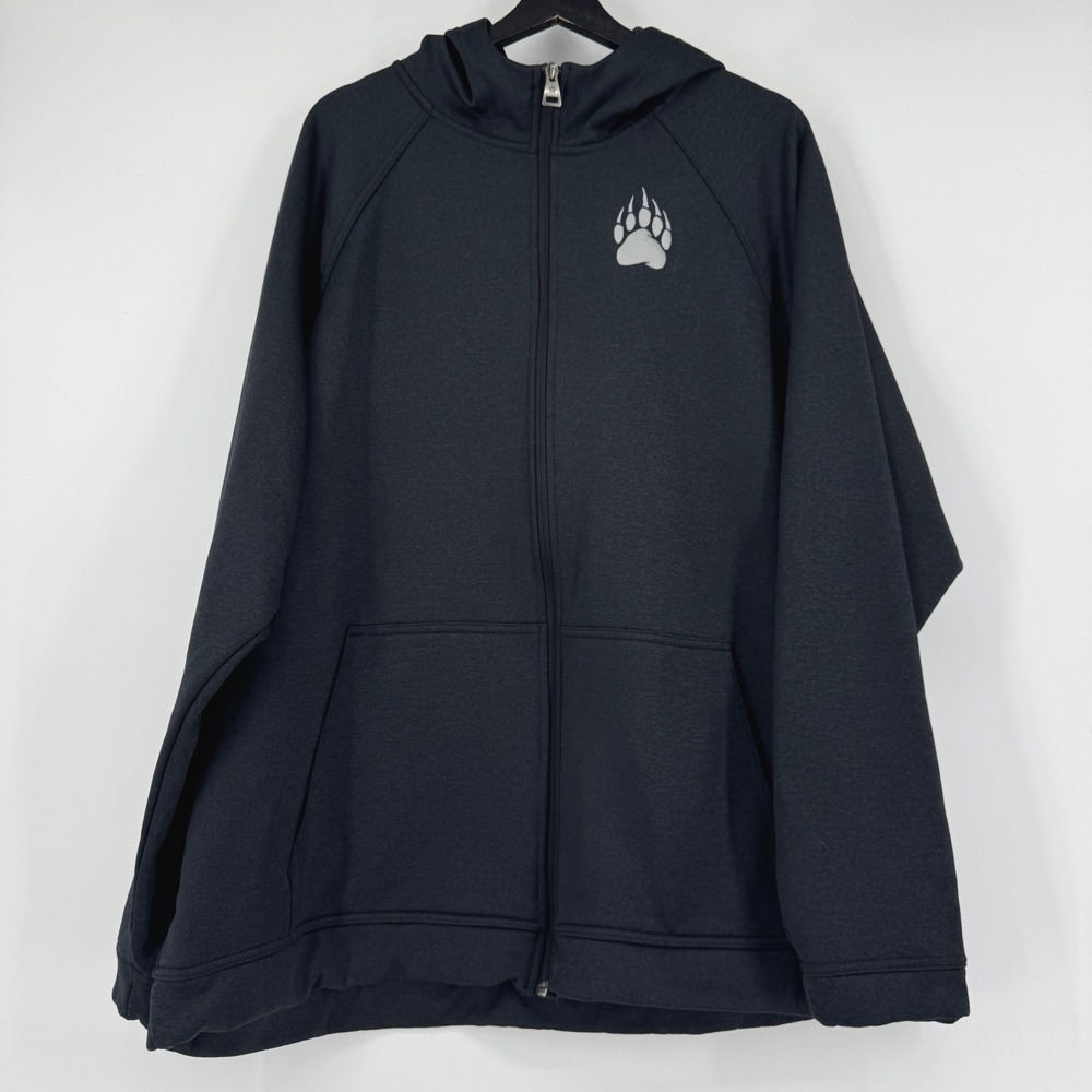 Alaskan Hardgear Duluth Trading Co Mens 2XL Black Full Zip Hoodie Jacket
